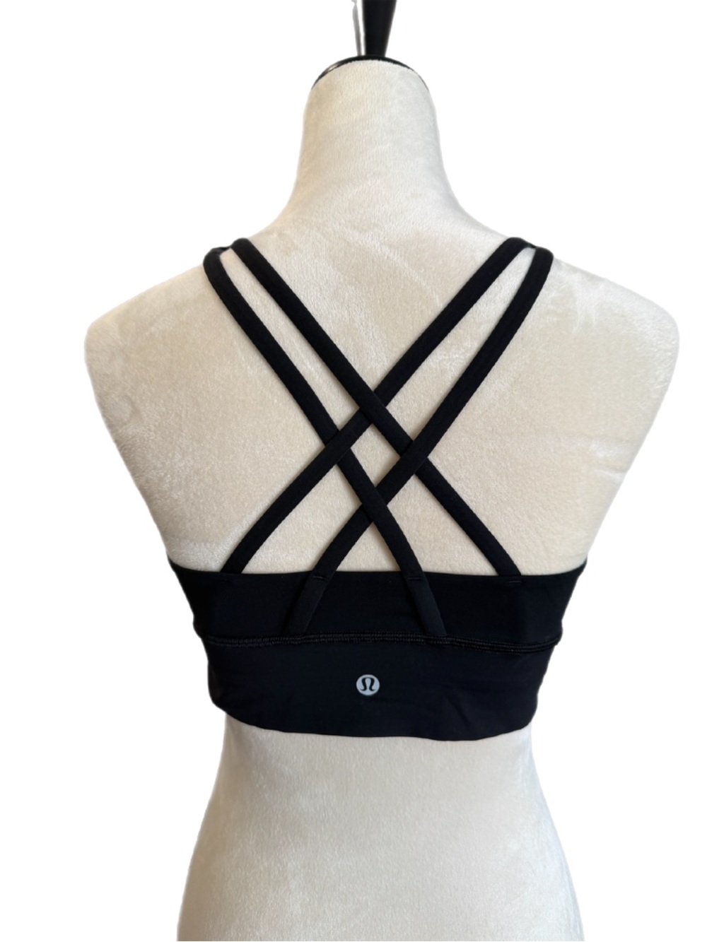 lululemon athletica Black Strappy Crisscross Sports Bra
